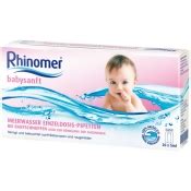 kochsalzlösung baby pipette|Rhinomer® babysanft Meerwasser Einzeldosis.